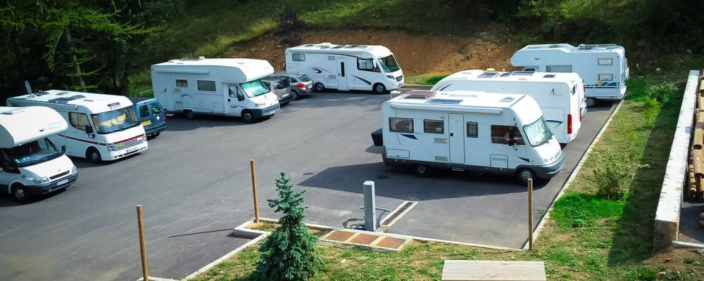 Aire d'accueil de camping car de Roubion — photo 5